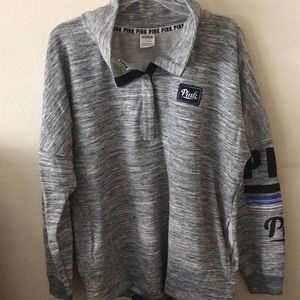 Heather grey sweater